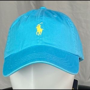 🐎New Polo Ralph Lauren Blue Adjustable Hat Cap